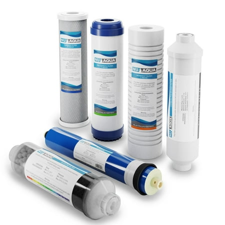 

NU Aqua Platinum Series 6-Stage Complete Alkaline Filter Replacement Set