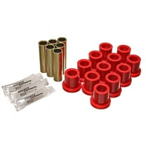 Energy Suspension 4.2113R Leaf Spring Bushing Set Fits 60-72 F-100 Fits select: 1966-1972 FORD F100