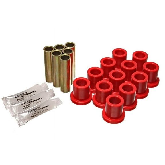Energy Suspension 4.2113R Leaf Spring Bushing Set Fits 60-72 F-100 Fits select: 1966-1972 FORD F100