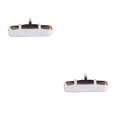 thumbnail image 4 of Eigraketly Guitar Neck Pickup Cover Sturdy Nickel-plated Lid Covers Pick-up Supplies Sound Banjo Instrument Shell Como se muestra 2piezas Eigraketly CBP470983, 4 of 6