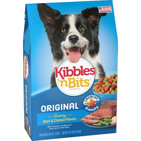 Kibbles 'N Bits Original Dog Food, 3.5-Pound