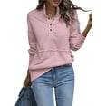 thumbnail image 5 of Liacowi Women Juniors Sweatshirt Stand Collar Long Sleeve Pullover Tops with Pockets Casual Streetwear for Teen, 5 of 7