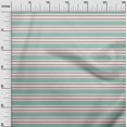 thumbnail image 2 of oneOone Georgette Viscose Aquamarine Fabric Stripes Fabric For Sewing Printed Craft Fabric By The Yard 42 Inch Wide-85H, 2 of 4