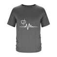 thumbnail image 4 of PNTUTB Summer Men's Fashion Print Casual Loose Comfortable Crew Neck Short Sleeve Pullover Tops, 4 of 6
