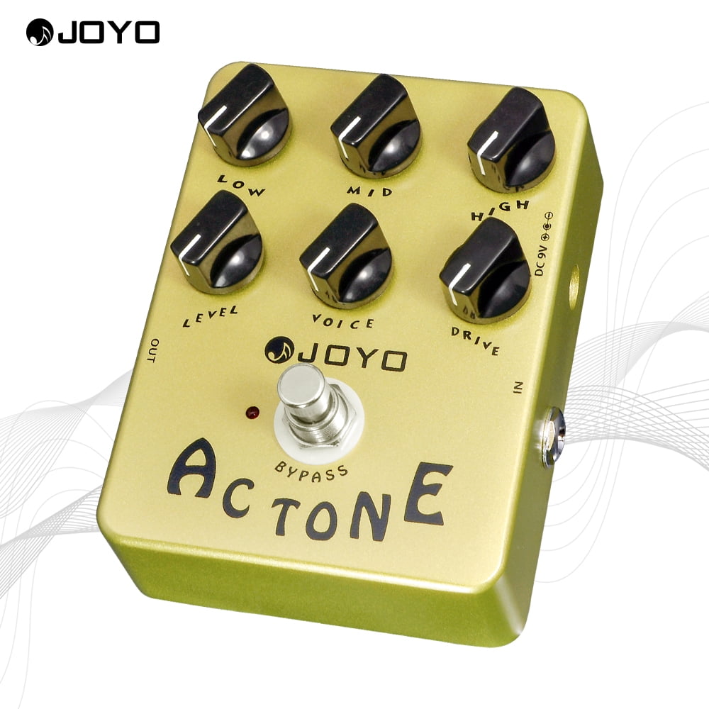 JOYO JF-13 AC Tone Amp Simulator Guitar Effect Pedal Vintage Tube Amplifier British Rock