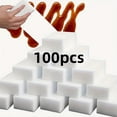 thumbnail image 5 of 10/27/50/100pcs High-Quality Magic Sponge Eraser Foam Cleaning Pads, Multi-Purpose Household Sponge for Kitchen Dishwashing, Furniture, Bathroom, Bathtub, Sink, Floor, Wall Cleaner, 5 of 11