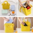 thumbnail image 4 of Bolsa de almuerzo aislada, bolsa de conveniencia simple, bolsa de almacenamiento en frío, bolso de almuerzo, lonchera, mujeres y hombres, trabajo de picnic para adultos, senderismo en la playa, 4 of 5