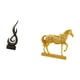 thumbnail image 5 of Escultura abstracta de fuego,Estatua de arte abstracto,adorno para decoración del hogar,Escultura de fuego moderna,coleccionable,regalo,Estatuas de caballos,Estatuas de caballos Figura de, 5 of 8
