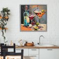 thumbnail image 3 of Stupell Industries Contemporary Every Sip of Martini Night Gray Framed Giclee Art, 24 x 24, by Lazar Studio, 3 of 8