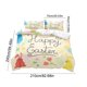thumbnail image 3 of Juego de funda nórdica y funda de almohada de Pascua | Ropa de cama con estampado de conejo y huevo de dibujos animados | Decoración de dormitorio de microfibra suave, 3 of 6