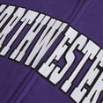 thumbnail image 2 of Women's Stadium Athletic Purple Northwestern Wildcats Arched Name Full-Zip Hoodie, 2 of 3