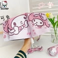 thumbnail image 1 of My Melody-sombrilla Kawaii Sanrio Sunny Rain, Dualuse, Cinnamoroll, Kuromi, revestimiento plegable Manual, paño de parachoques, juguetes de regalo2780, 1 of 5