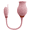 Pink, variant on Rose Clitoral Nipple Sucker with Licking Tail Stimulator Sex Toy in Purple