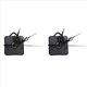 thumbnail image 1 of 2X Mecanismo de Movimiento de Reloj de Pared de Cuarzo Kit de Piezas de Reparación DIY Negro Mecanismo de Movimiento del Reloj, 1 of 5