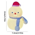 thumbnail image 2 of Wadada Snowman LED Night Light Decoration, Cute Mini Snowman Tabletop Figurine, Night Light for Kids Bedroom, Winter Xmas Decor for Home Indoor Kitchen Room Holiday Party (Snowmen), 2 of 5