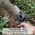 thumbnail image 4 of Asotony Mini Cordless Garden Chainsaw Cutting 2 Battery Black chain length 4", 4 of 7