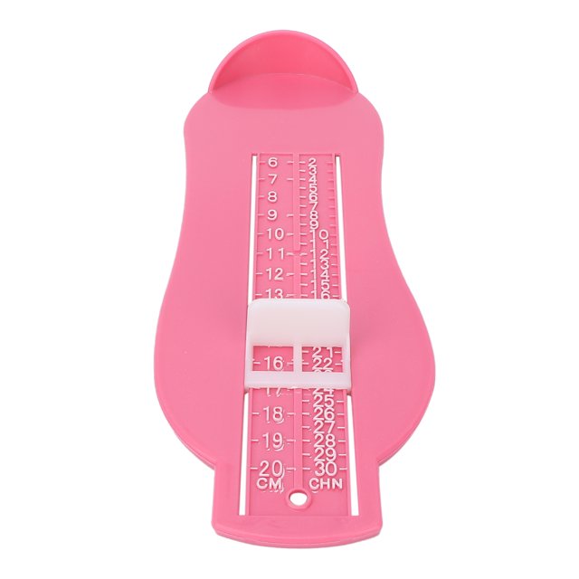 Kids Shoe Sizer, Shoe Measuring Ruler Size Approx 6-20cm/2.4- 7.8in Measure And Record At Any Time For Travel For Go Out Blue,Pink