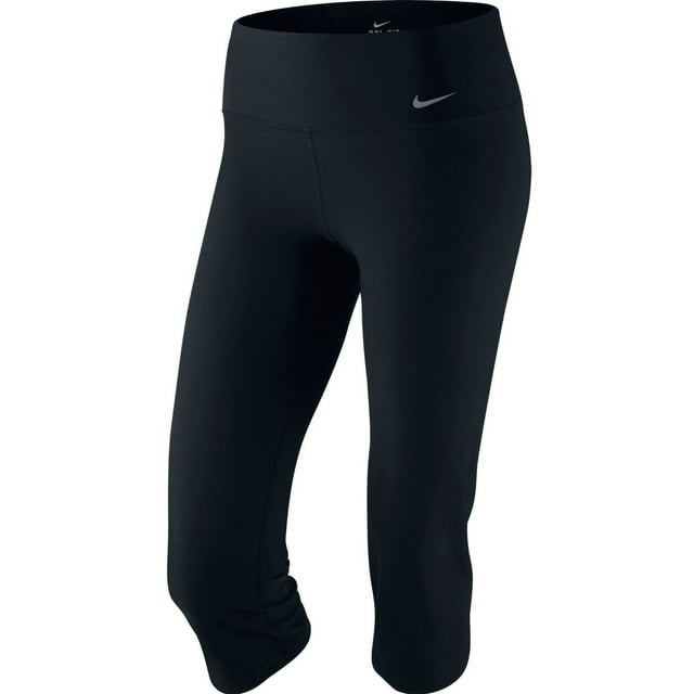 Nike Women's Dri-Fit Slim Fit Training Capris-Black