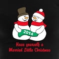 thumbnail image 3 of CafePress - Christmas Newlyweds Pajamas - Women's Dark Pajamas, 3 of 4