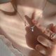 thumbnail image 3 of Collar de gota de agua con circonitas elegantes y suaves de estilo coreano, estilo frío, cadena de clavícula para novias súper hadas simples para mujeres, 3 of 5