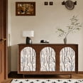 thumbnail image 4 of DKTIE The Sunshade Window Film Decorated with Black and White Branches Can Resist Ultraviolet Rays, Prevent Static Electricity, and Resist Heat. It Is Also Detachable, 17.7"x78.7", 4 of 9