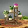 thumbnail image 1 of Kit de estante para plantas a escala 1/64, adornos para balcón, accesorios de fotografía pequeños, muebles para casa de muñecas, accesorios para casa Estilo A, 1 of 9