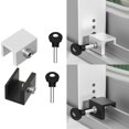 thumbnail image 3 of 2Pc Adjustable Lock Stopper Safety Locks For Kids And Pets Anti-Theft Door Lock, 3 of 6