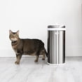 thumbnail image 4 of Cubo de Basura para Mascotas Ubbi Cromado con Bloqueo de Olores para Arena de Gatos, 4 of 8