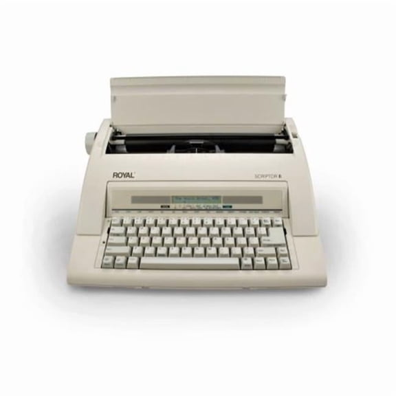 Adler Royal  69147T Scriptor II Port Memory Spellcheck Typewriter with Display