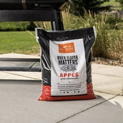 (3 pack) Traeger Pellet Grills Apple Wood Pellets, 20 lbs, Natural Hardwood Flavor