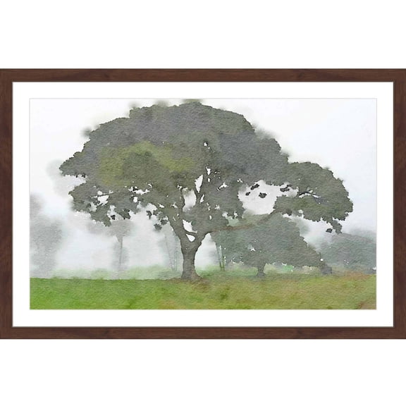 "The Field of Memories" Framed Painting Print