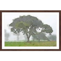 "The Field of Memories" Framed Painting Print