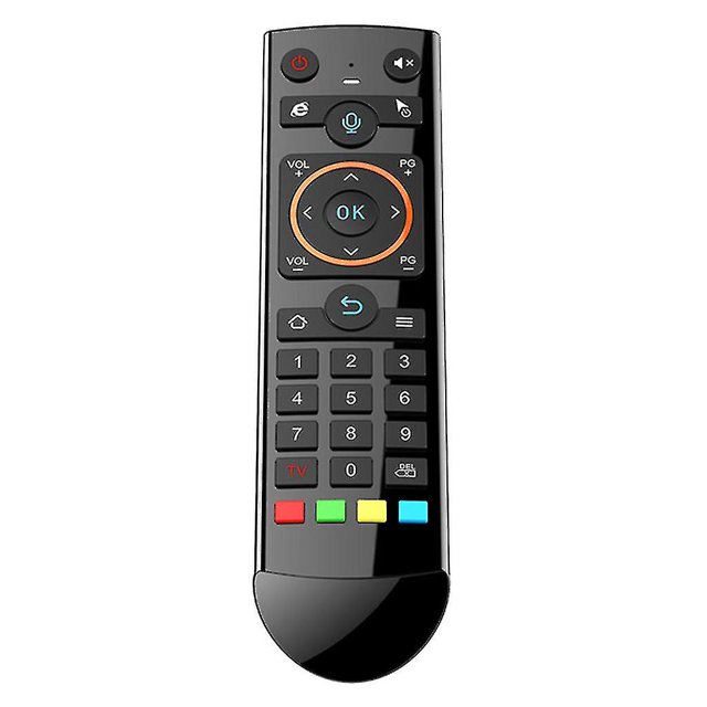 Rf de 2,4 GHz para control remoto por voz inteligente apto para Tox1 Android Tv Box, Air Mouse (hy)