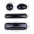 thumbnail image 5 of 3pcs Smoke Cab Marker Light Cab Roof Running Top Clearance Marker Light Assembly T10-10-3528-SMD Blue with Wiring Pack Replacement fit for 2002-2007 Chevy Silverado/for GMC Sierra 1500 2500HD 3500, 5 of 5