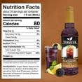 thumbnail image 3 of Syruvia Blackberry Tea Pure Cane Syrup 25.4 fl Oz With Pump, 3 of 6