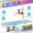 Blue, variant on 10ft Air Track Exercise Mat for Home & Outdoor Gymnastics Yoga & More Gray/Blue Without Pump