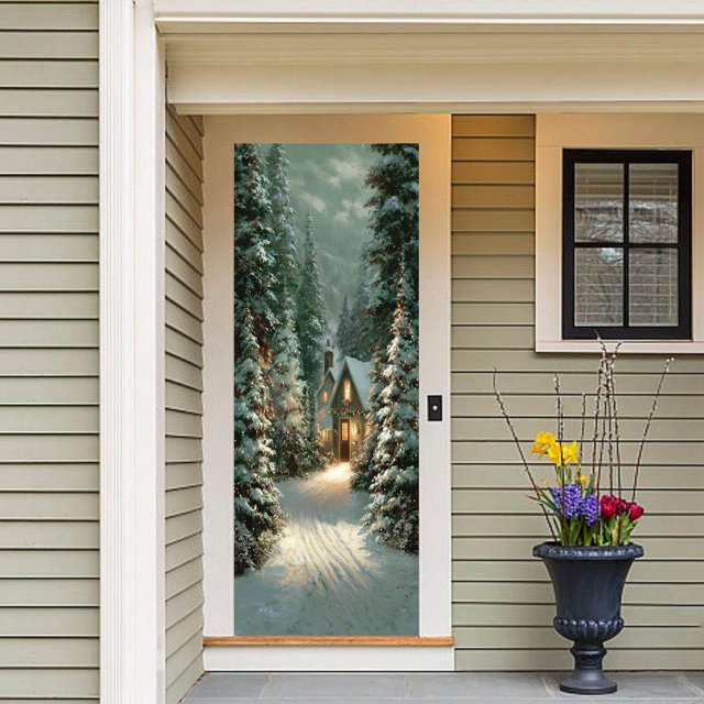 Tapisserie Décorative Rideau de Porte pour Fête et Événements