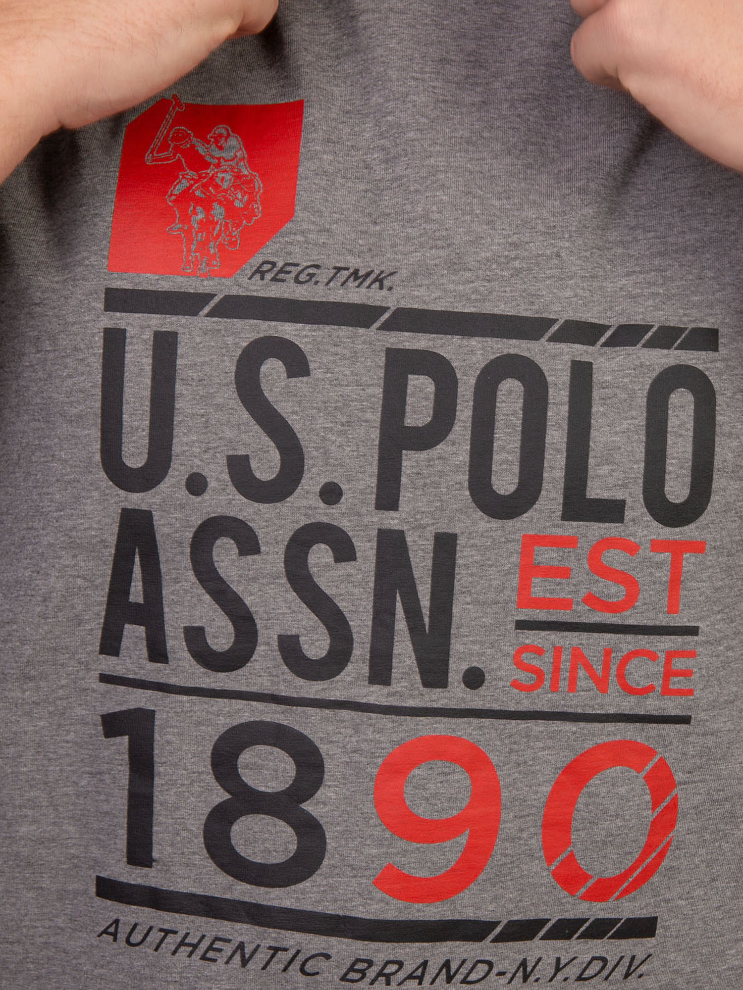 U.S. Polo Assn. Men's and Big Men's Long Sleeve Graphic T-Shirt - image 3 of 3