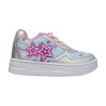 thumbnail image 1 of Tenis Niña Manchitas Casual Ajustable plateado 15, 1 of 5