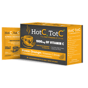 HotC TotC Vitamin C Supplement for Immune Support, Power Orange, 30 Ct