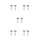 thumbnail image 2 of Sonducket 1 par de pendientes reutilizables con lazo de perla encantadora para mujer, gota para la oreja, aniversario de boda, joyería de graduación, Oro 5piezas Sonducket CBP221745, 2 of 6