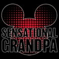 thumbnail image 2 of Men's Mickey & Friends Sensational Grandpa Graphic Tee Black Medium, 2 of 5