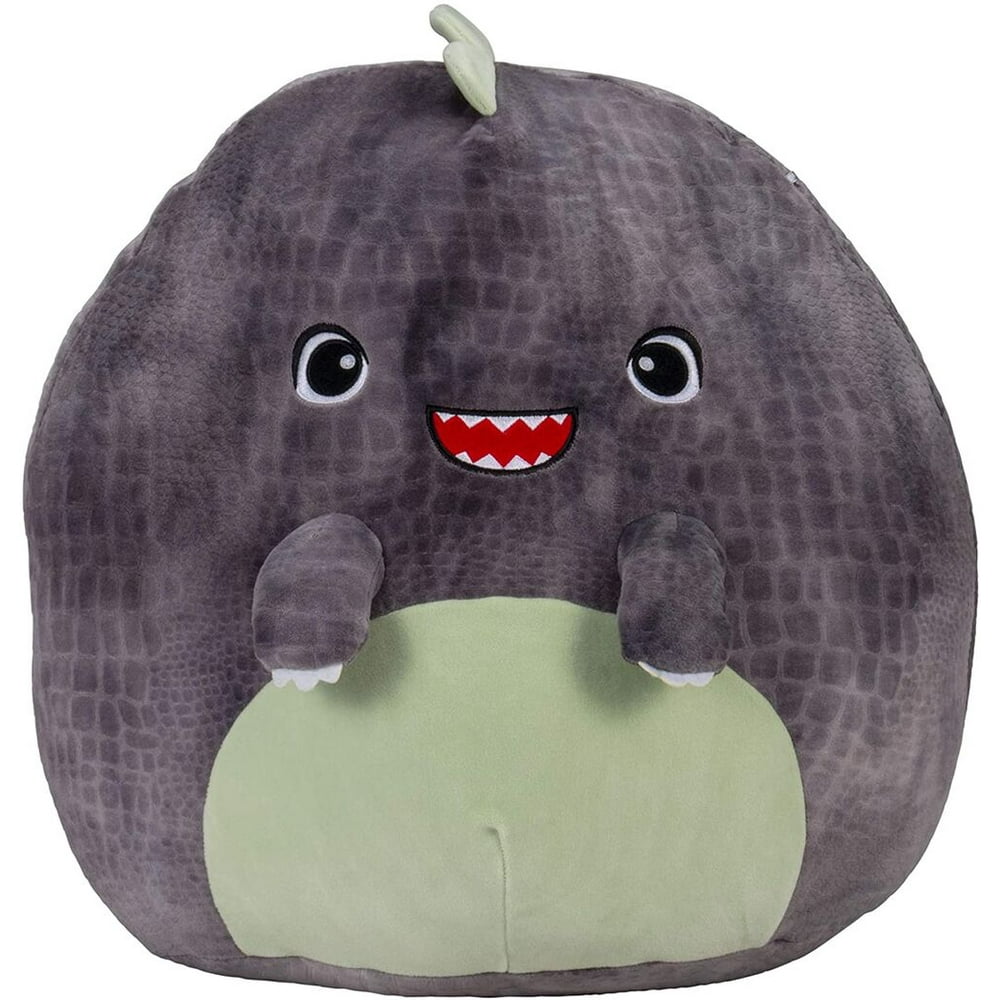 Squishmallows 16 Inch Huey the T-rex Dinosaur Super Soft Plush Toy Pet Pillow Animal Pal Buddy