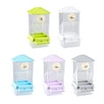 thumbnail image 6 of Clear Automatic Bird Feeder Parrots Dispenser for Small Bird with Large Storage and Easy Maintenances Design, 6 of 9