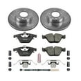 thumbnail image 3 of PowerStop Front Z23 Evolution Sport Carbon-Fiber Ceramic Brake Pad and Drilled & Slotted Rotor Kit Fits: BMW Select Models K7026, 3 of 10