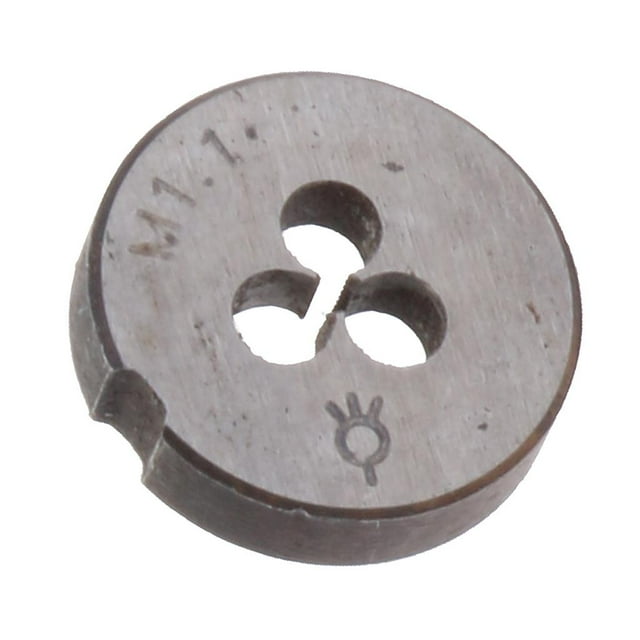 GROWTH TANK 1pc Metric Right Hand Die Thread Practical Threaded Die Hss M6- For Cleaning M1.1