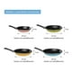 thumbnail image 3 of Juego De Sartenes Antiadherente Cinsa Rush De 4 Piezas De Acero Vitrificado Multicolor, 3 of 8