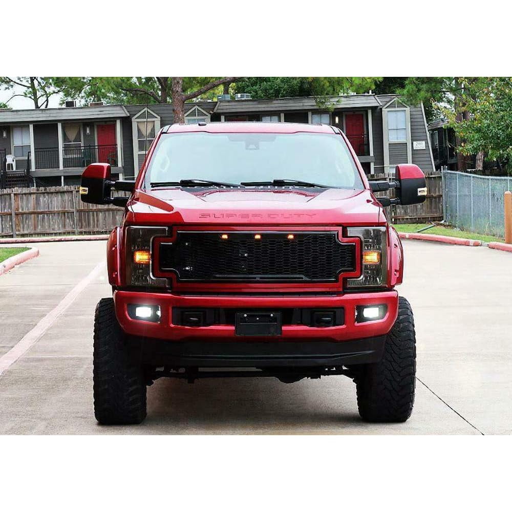 High Power LED Fog Light Replacement For Ford 2015-2020 F-150, 2017-2022 F-250 F-350 (Replace OEM# FL3Z-15201-B FL3Z-15200-B)