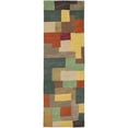 thumbnail image 5 of SAFAVIEH Soho Catalina Geometric Wool Area Rug, Multi, 8' x 8' Round, 5 of 8