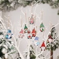thumbnail image 3 of Advancent Paquete de 12 colgantes de Navidad muñeco sin rostro colgante chimenea pared ventana estante decoración del hogar fiesta Festival ornamento Kits de decoración para fiestas Tipo 3 Advancent HA069277-03, 3 of 6